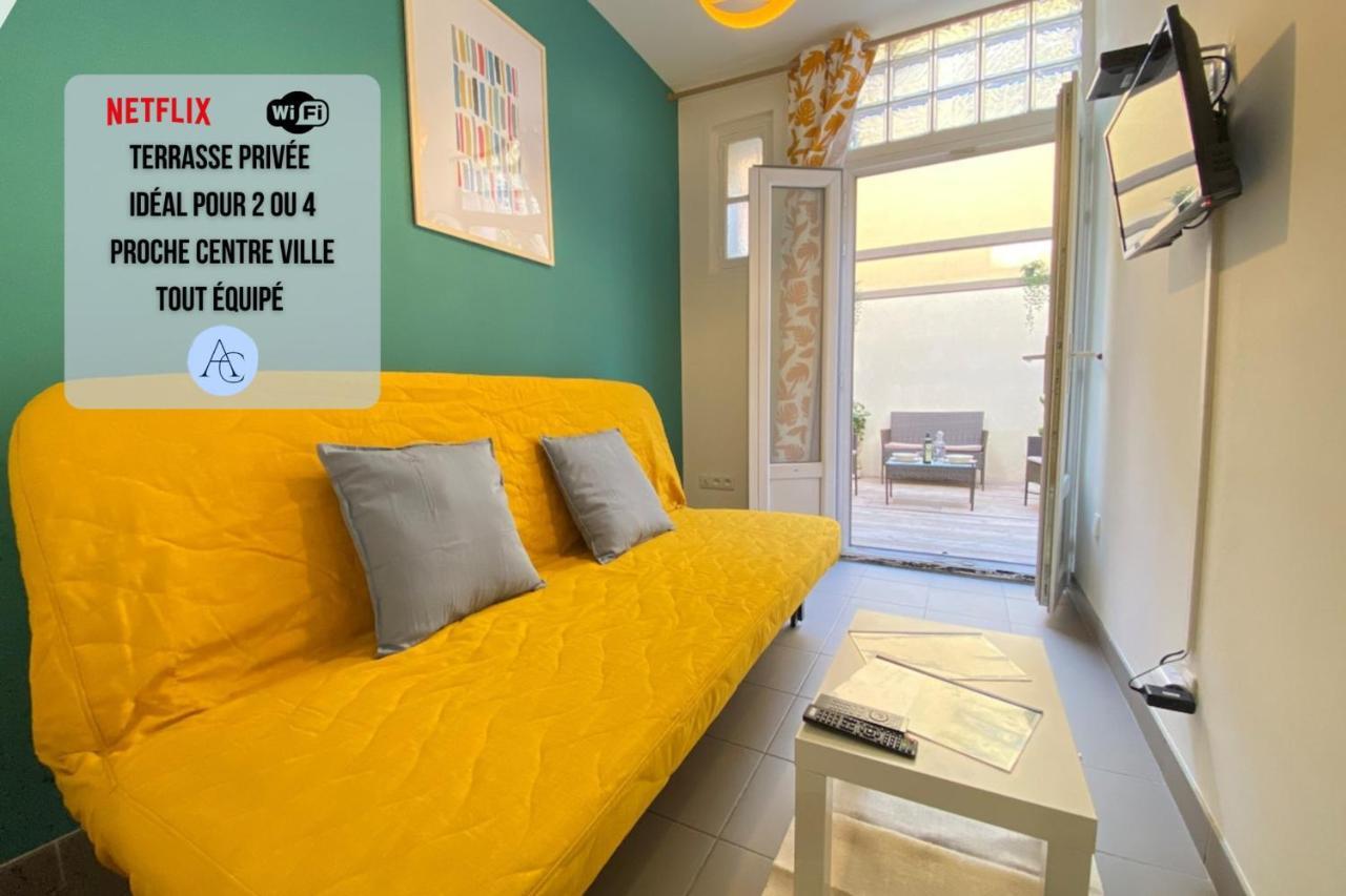 Happyhome Terrasse En Ville Fastwifi Netflix Марсилия Екстериор снимка